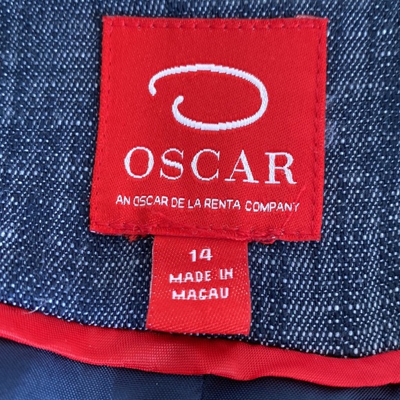 Oscar Blue with White Embroidered Jacket. Size 14 - Picture 7 of 14